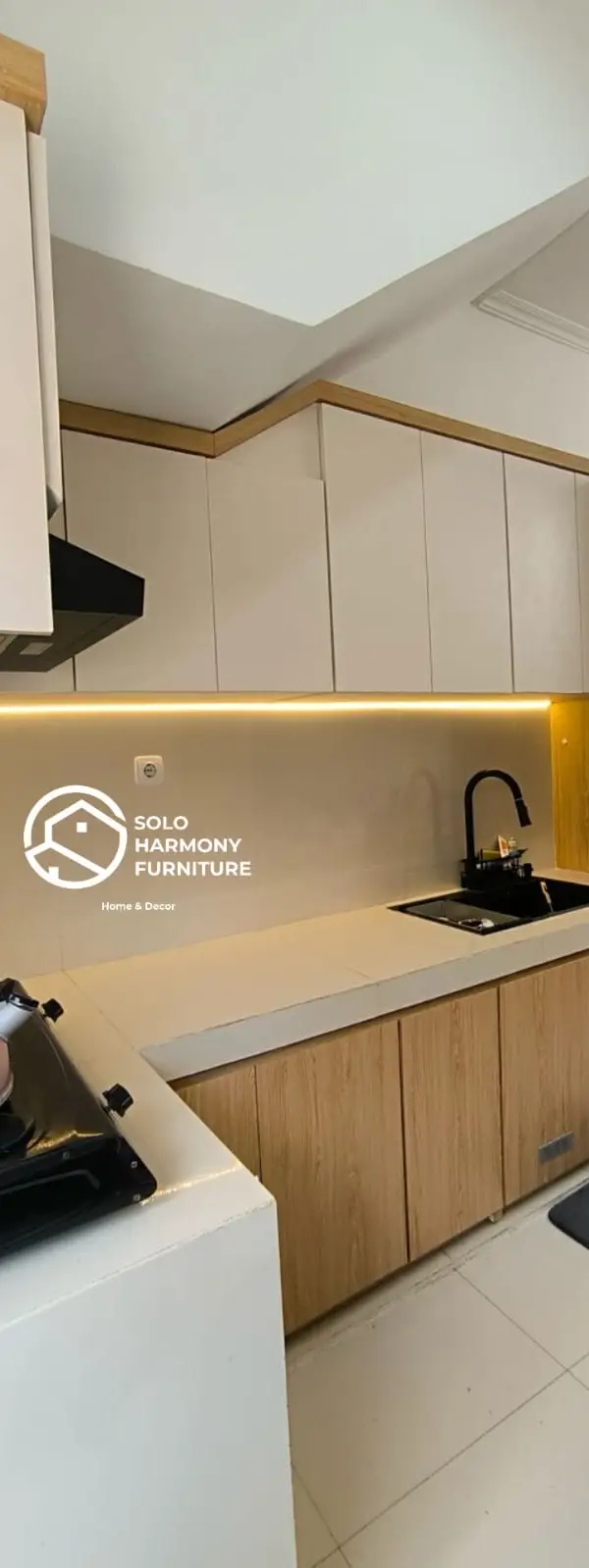 Kitchen Set Kitchenset Scandinavian di Wonogiri — Solo Harmony Furniture