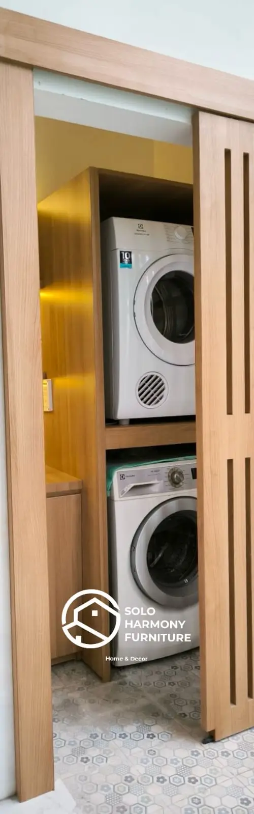 Mini Laundry room — Interior Colomadu, Karanganyar · Solo Harmony Soloraya
