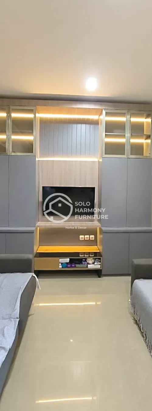 Backdrop Tv — Backdrop TV Citra Buana Residence, Colomadu, Karanganyar · Solo Harmony Soloraya