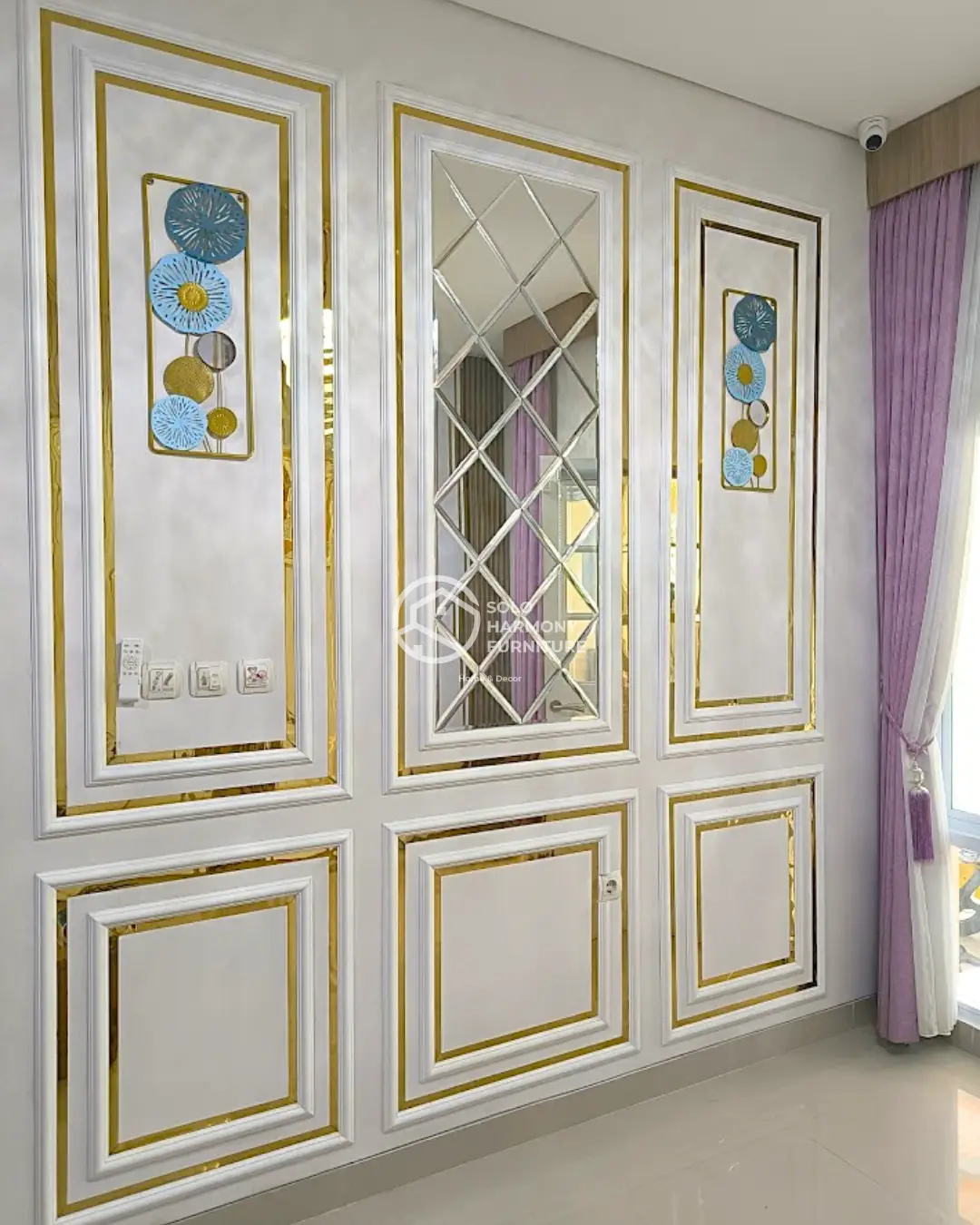 Interior Wallmoulding di Gentan, Sukoharjo — Solo Harmony Furniture