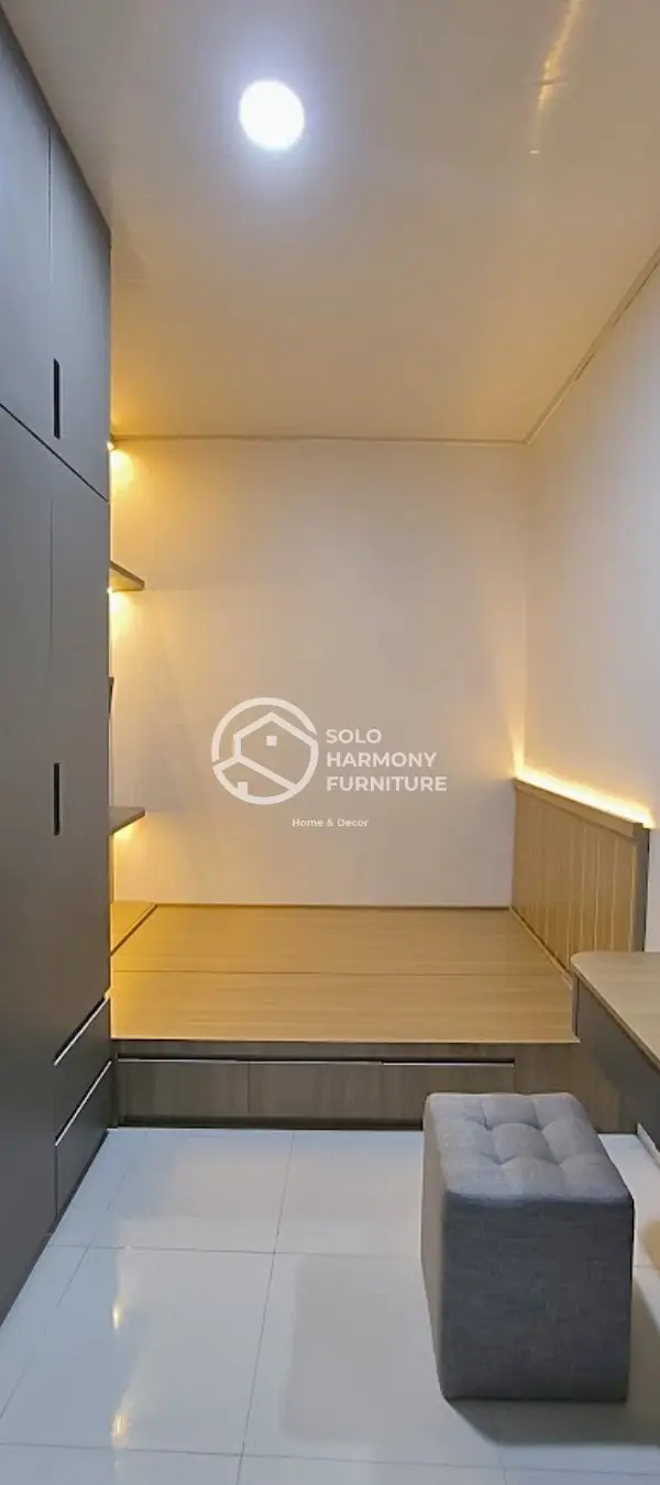 Set Kamar Minimalis Modern — Interior di Boyolali · Solo Harmony Furniture Soloraya