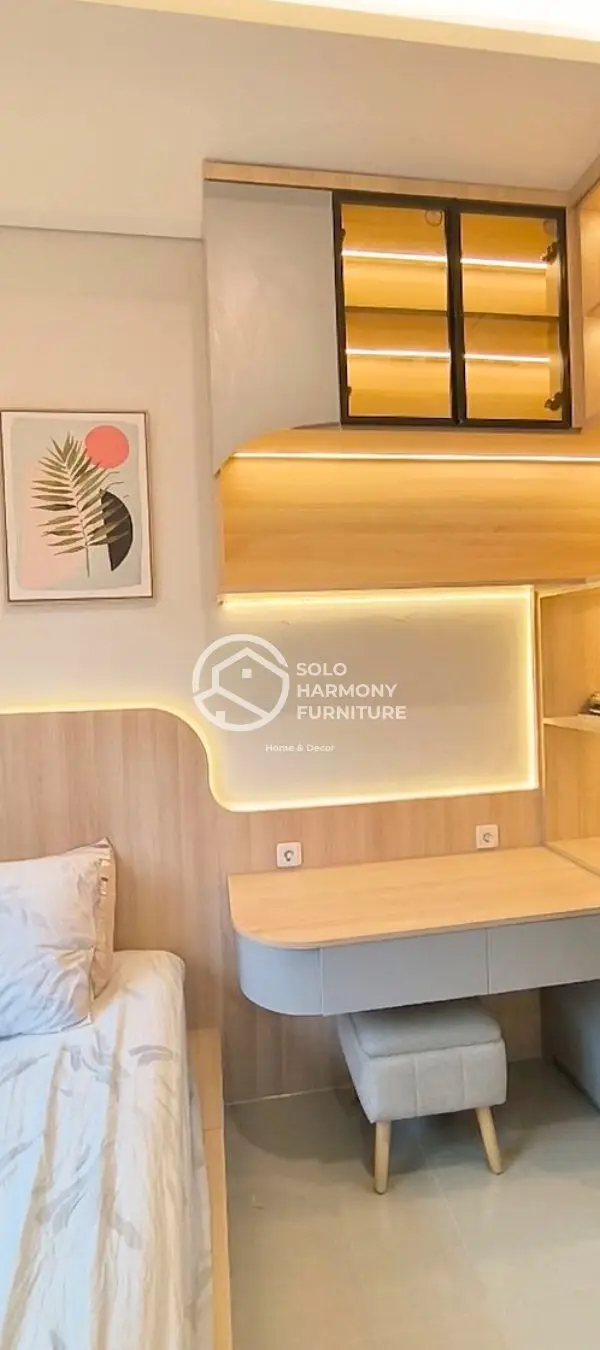 Kamar Anak Multifungsi Modern — Interior di Colomadu, Karanganyar · Solo Harmony Furniture Soloraya