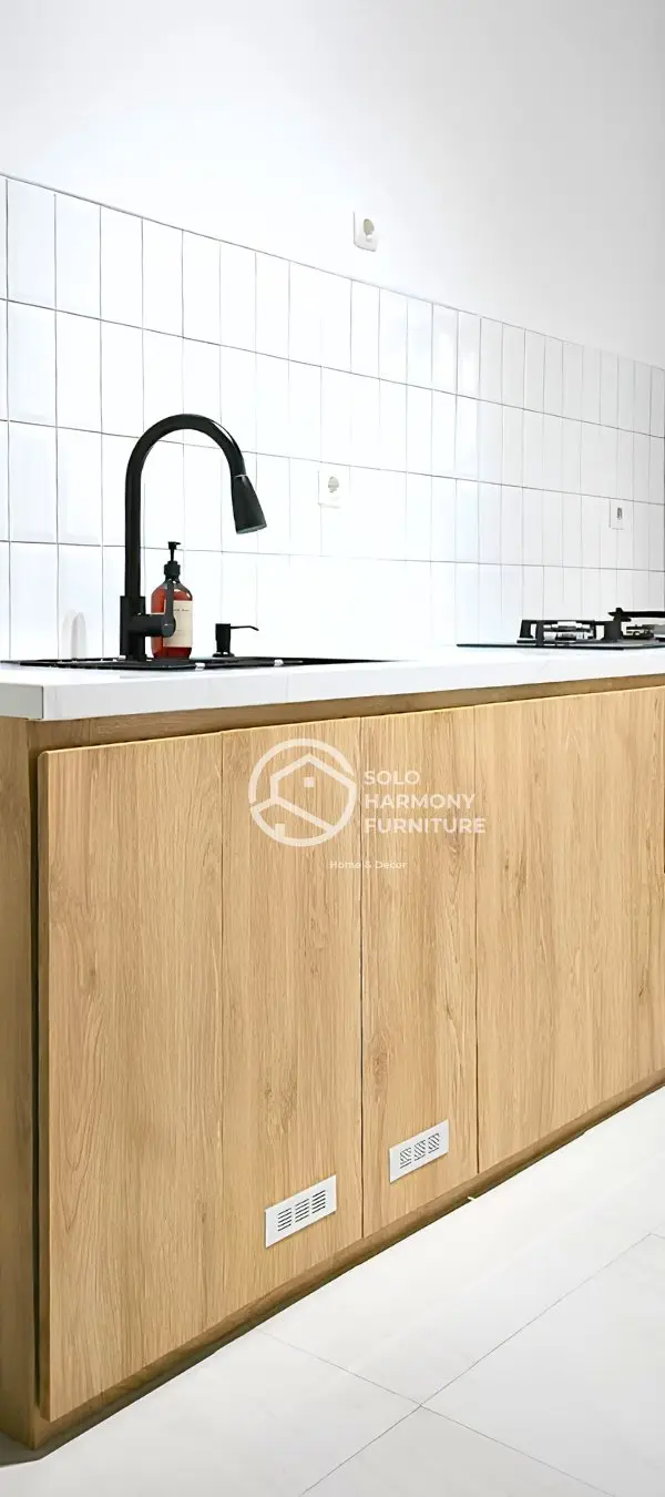 Kitchen Set Kayu Modern — Kitchen Set di Salatiga · Solo Harmony Furniture Soloraya