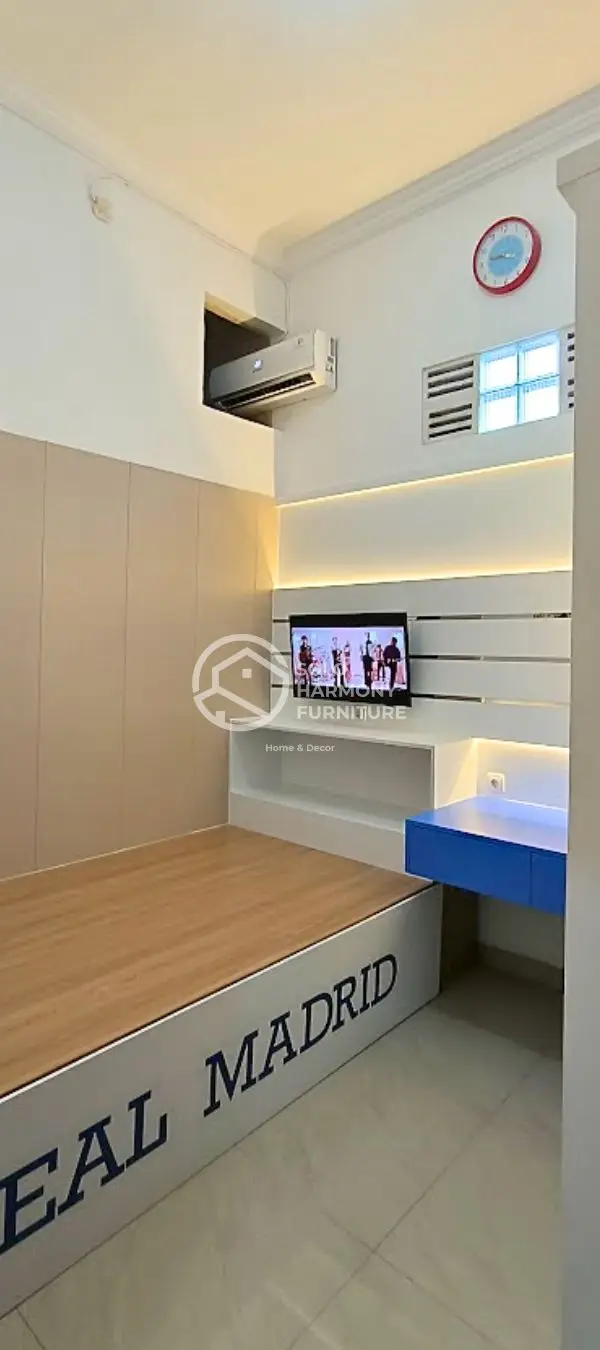 Interior custom Set kamar anak — Pak Hanggas di Semarang · Solo Harmony Furniture Soloraya