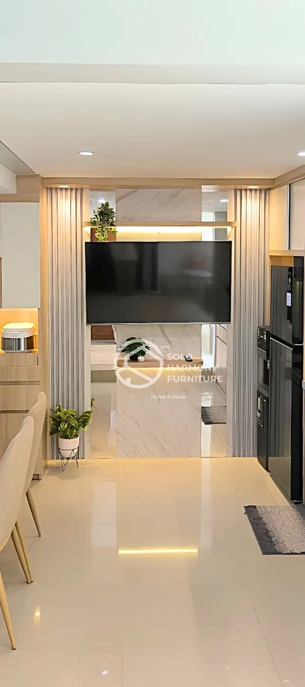 Interior custom Hunian compact! di Karanganyar · Solo Harmony Furniture Soloraya