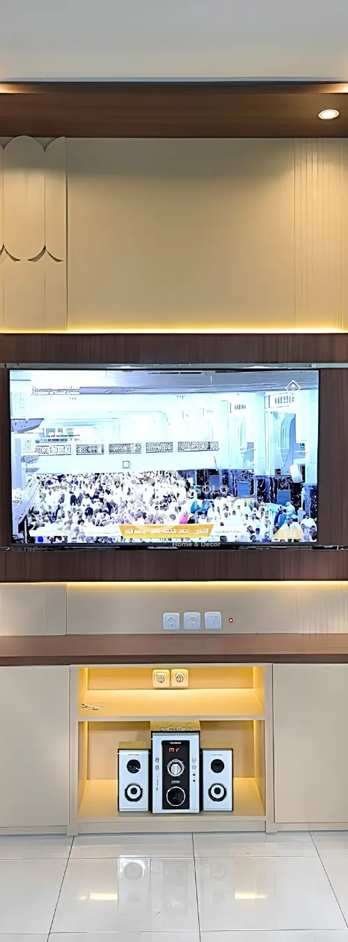 Luxurious Custom Backdrop TV Set — Backdrop TV Solo, Solo Baru · Solo Harmony Soloraya