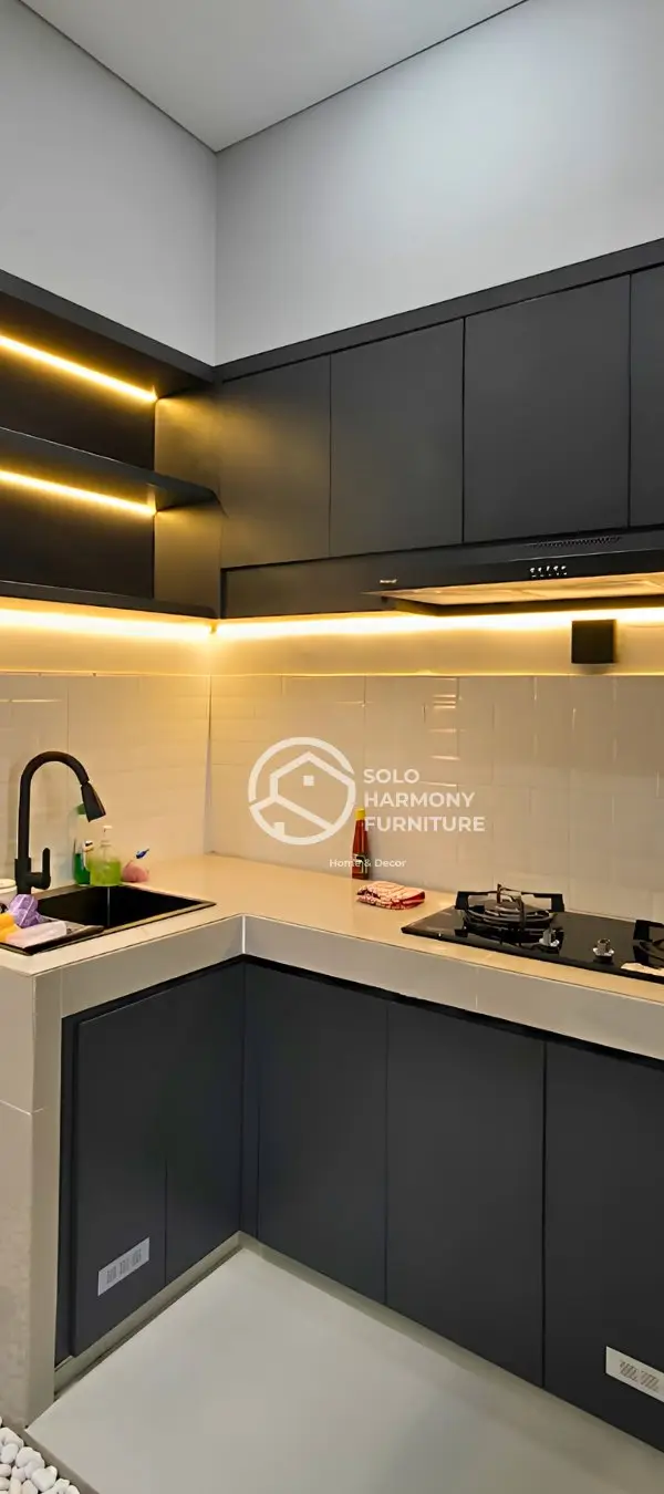 Kitchen Set Minimalis — Kitchen Set di Klaten · Solo Harmony Furniture Soloraya